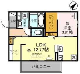 アルモニー彦根の物件間取画像